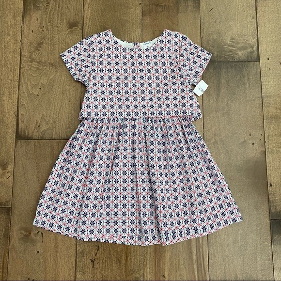 Carter’s Toddler Dress Sleeveless Geometric Print Girl 3T - Picture 1 of 7
